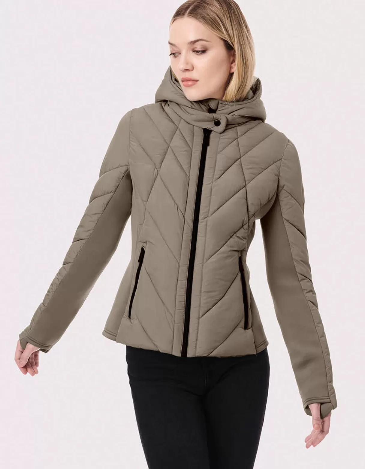 Women Bernardo Fashions Jackets>Active Double Puffer Jacket Ii