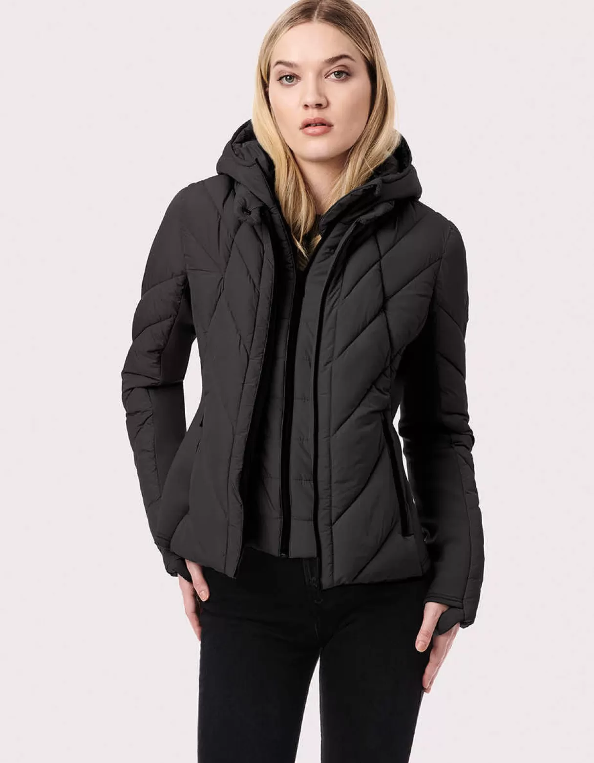 Women Bernardo Fashions Jackets>Active Double Puffer Jacket Ii