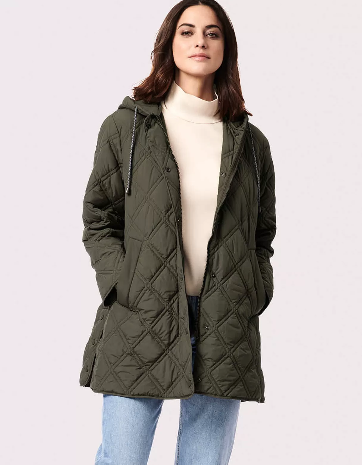 Women Bernardo Fashions Jackets>Arboretum Relaxed Puffer Jacket