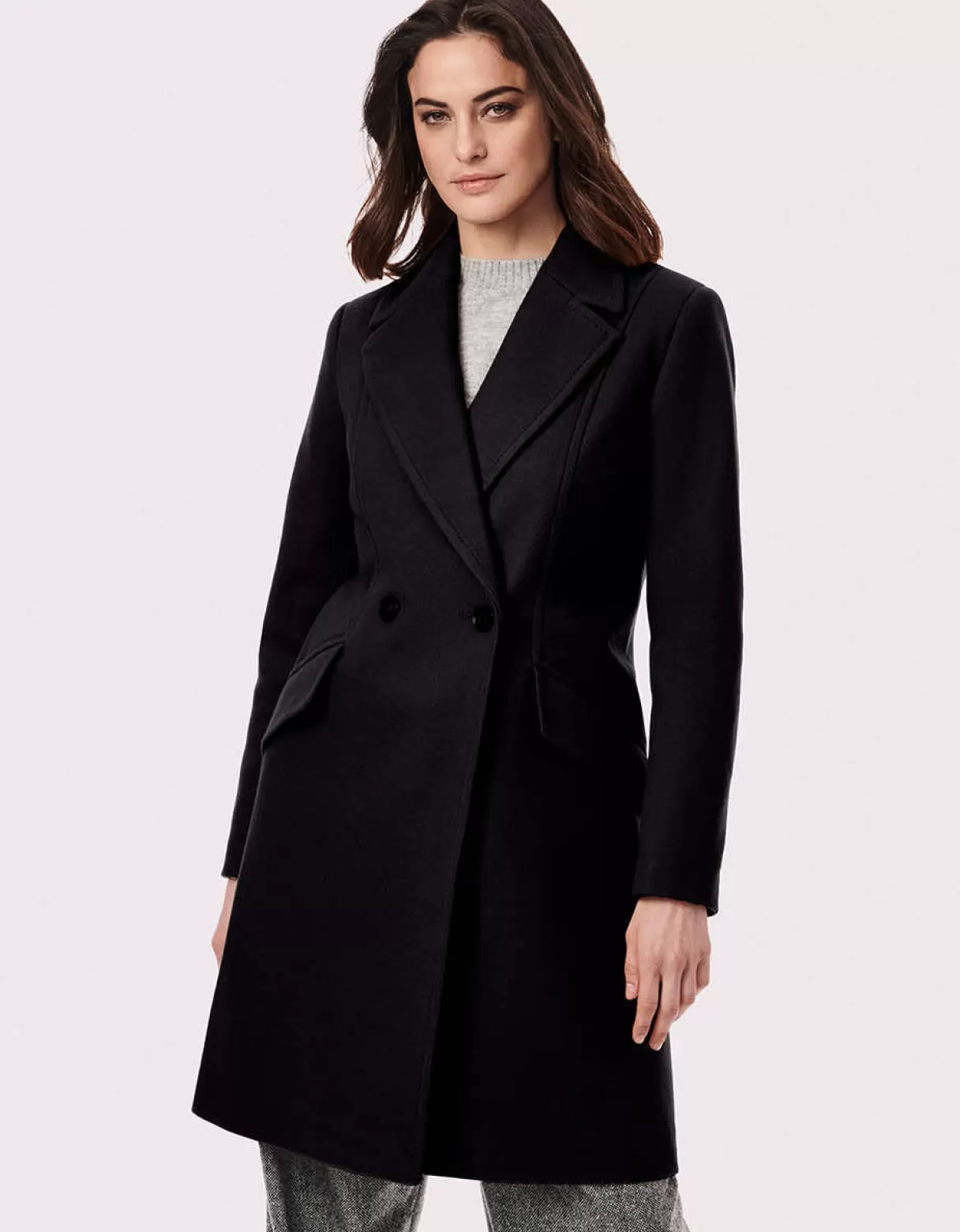 Women Bernardo Fashions Wool>Bond Street Business Coat