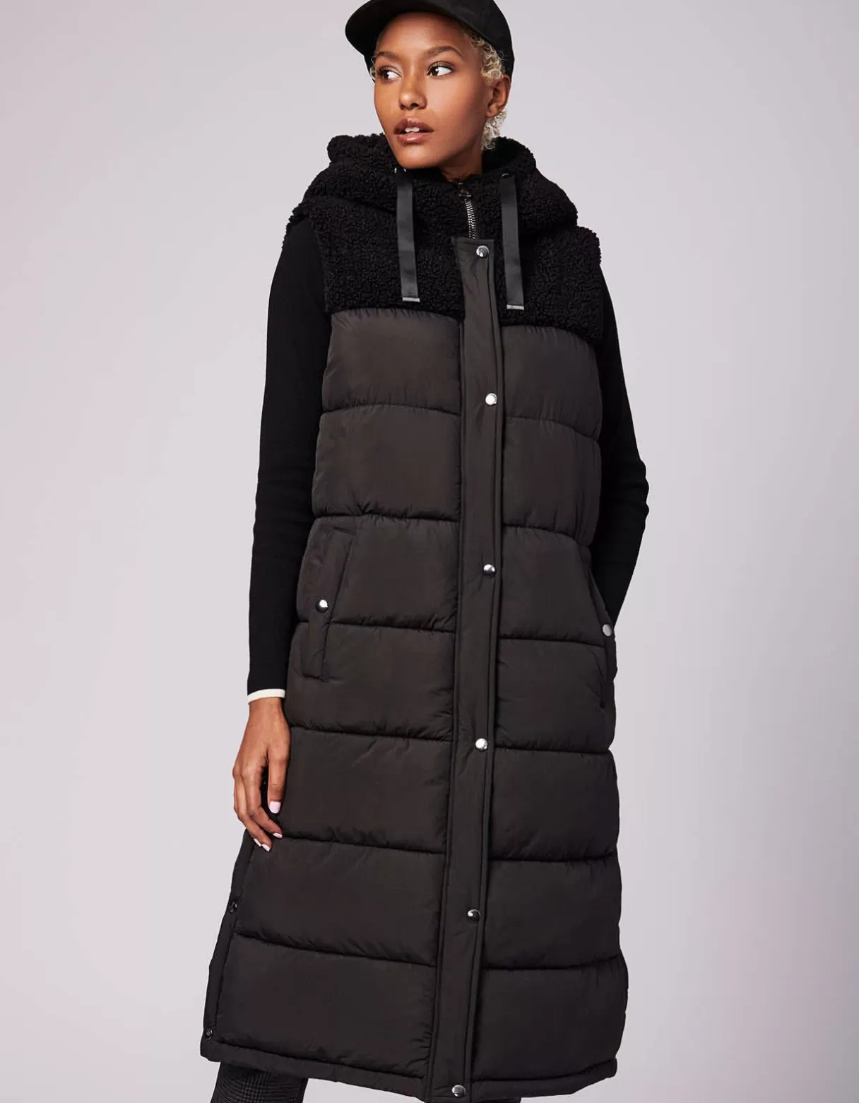 Women Bernardo Fashions Vests>Breckenridge Long Puffer Vest