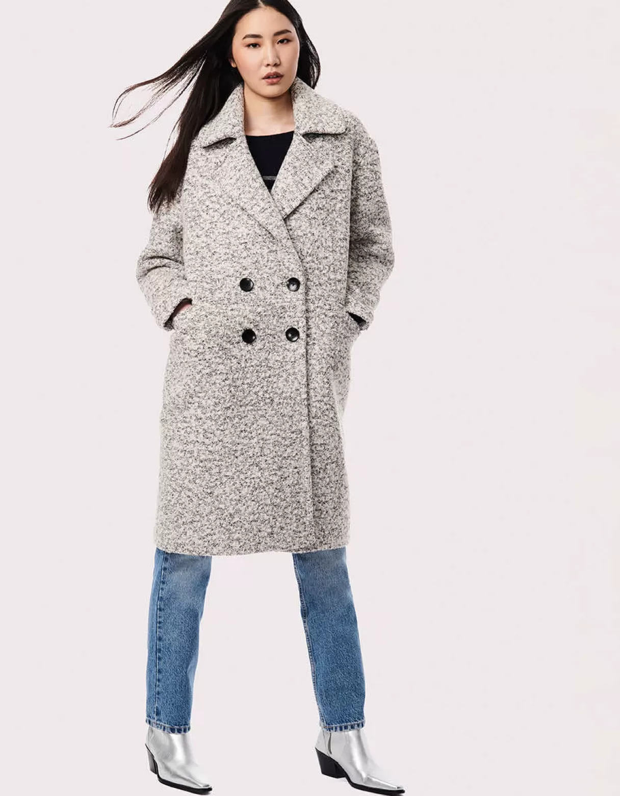 Women Bernardo Fashions Wool>Cafe Classic Wool Coat