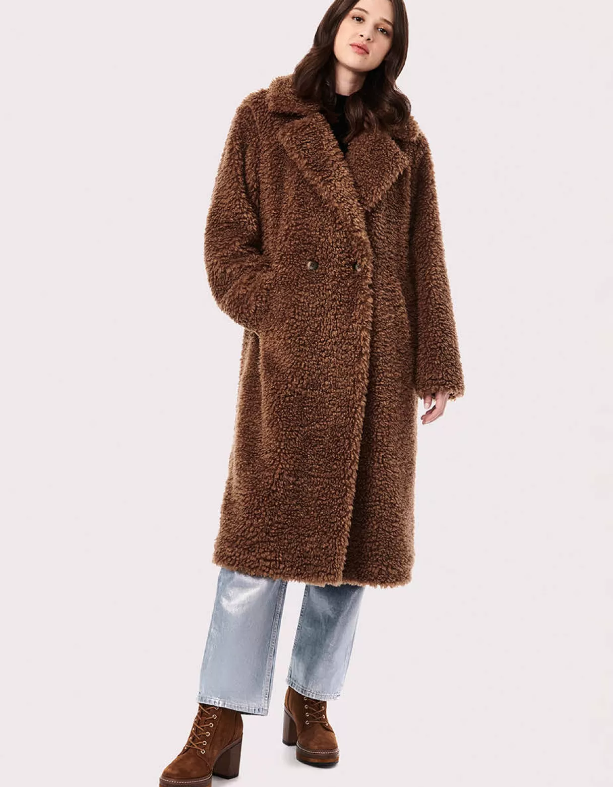 Women Bernardo Fashions Vegan Fur>Call Me Cozy Vegan Fur Coat