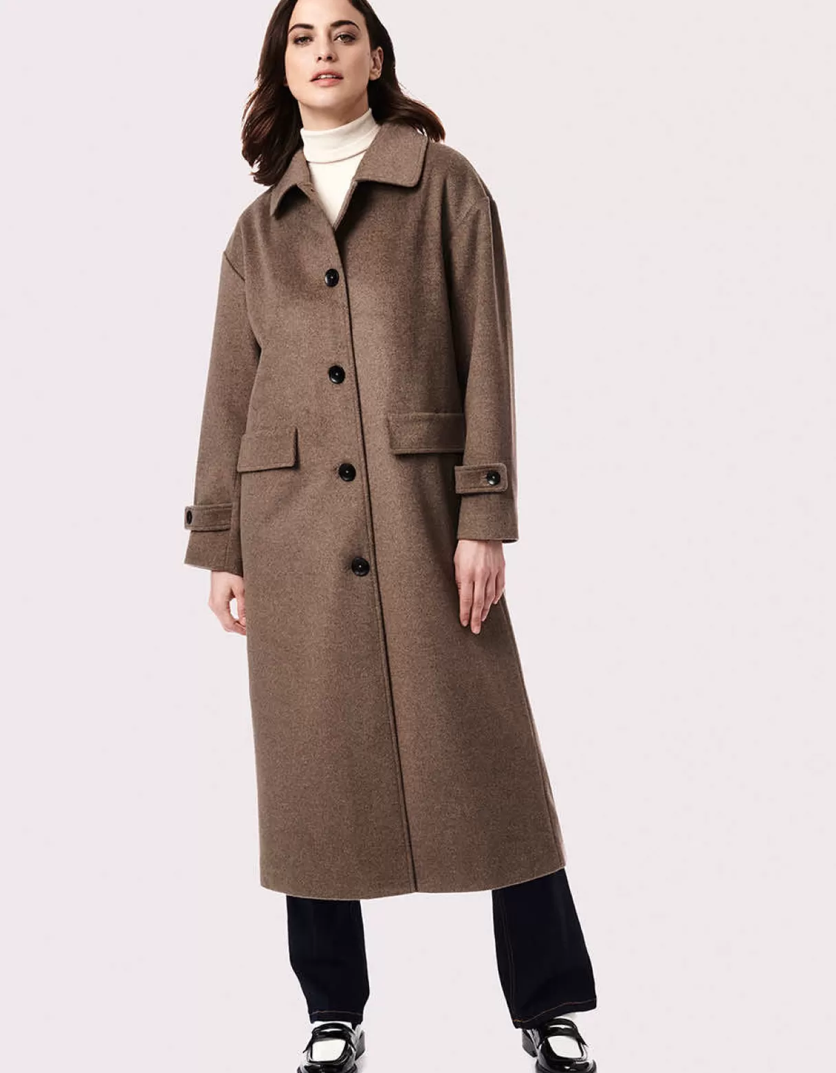 Women Bernardo Fashions Wool>Chateau Chic Long Wool Coat