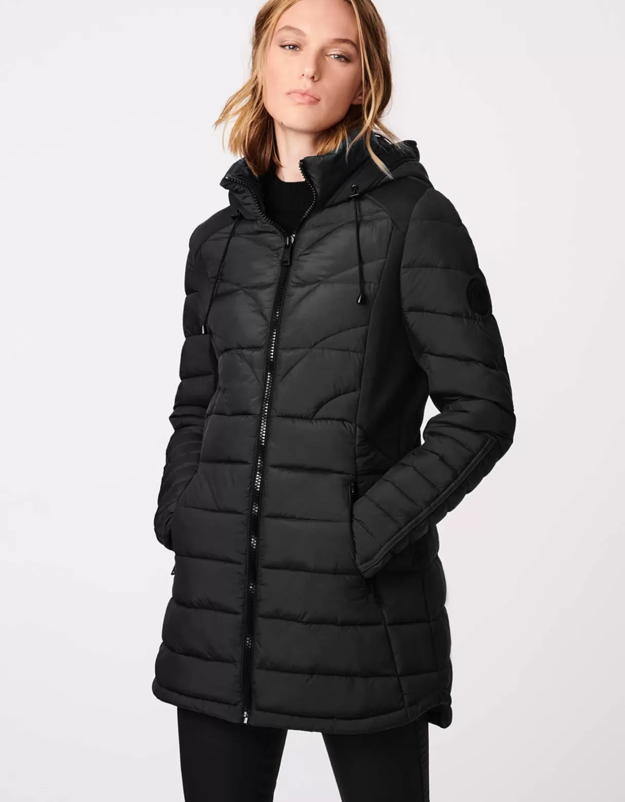 Women Bernardo Fashions Walkers>City Hybrid Puffer Coat