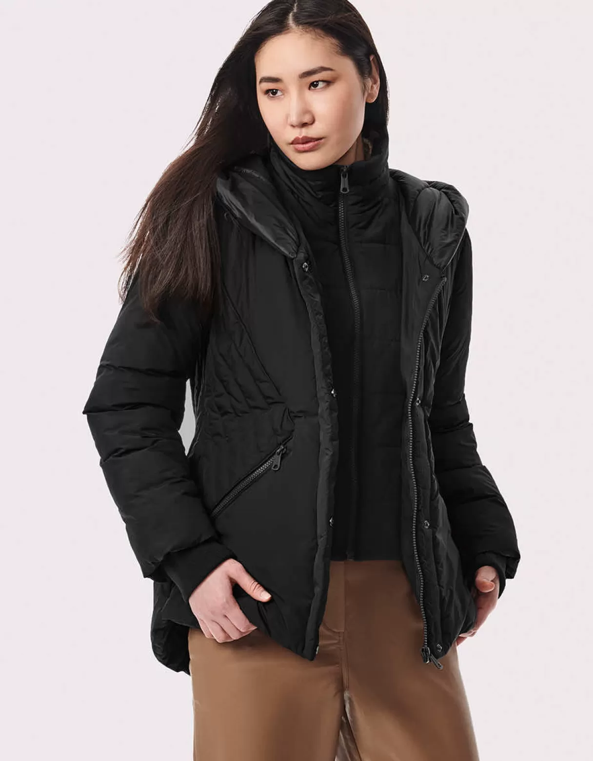 Women Bernardo Fashions Heavy Winter Coats>Coastal Casual Puffer Jacket