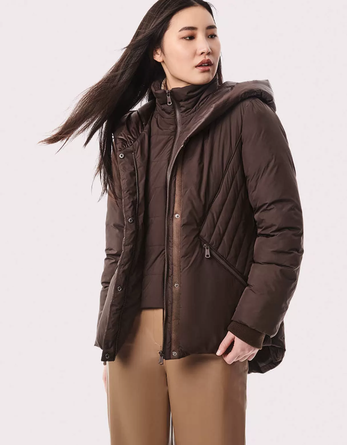 Women Bernardo Fashions Jackets>Coastal Casual Puffer Jacket