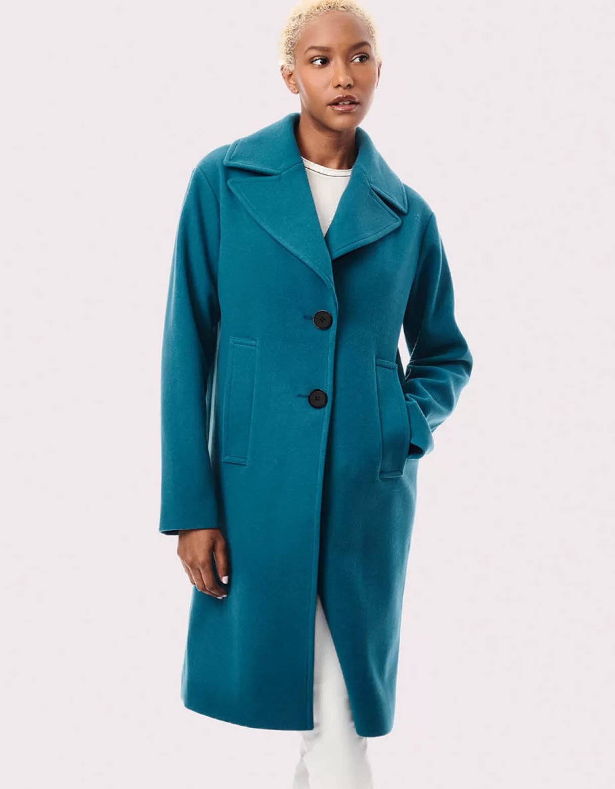 Women Bernardo Fashions Wool>Desk To Dinner Wool Coat