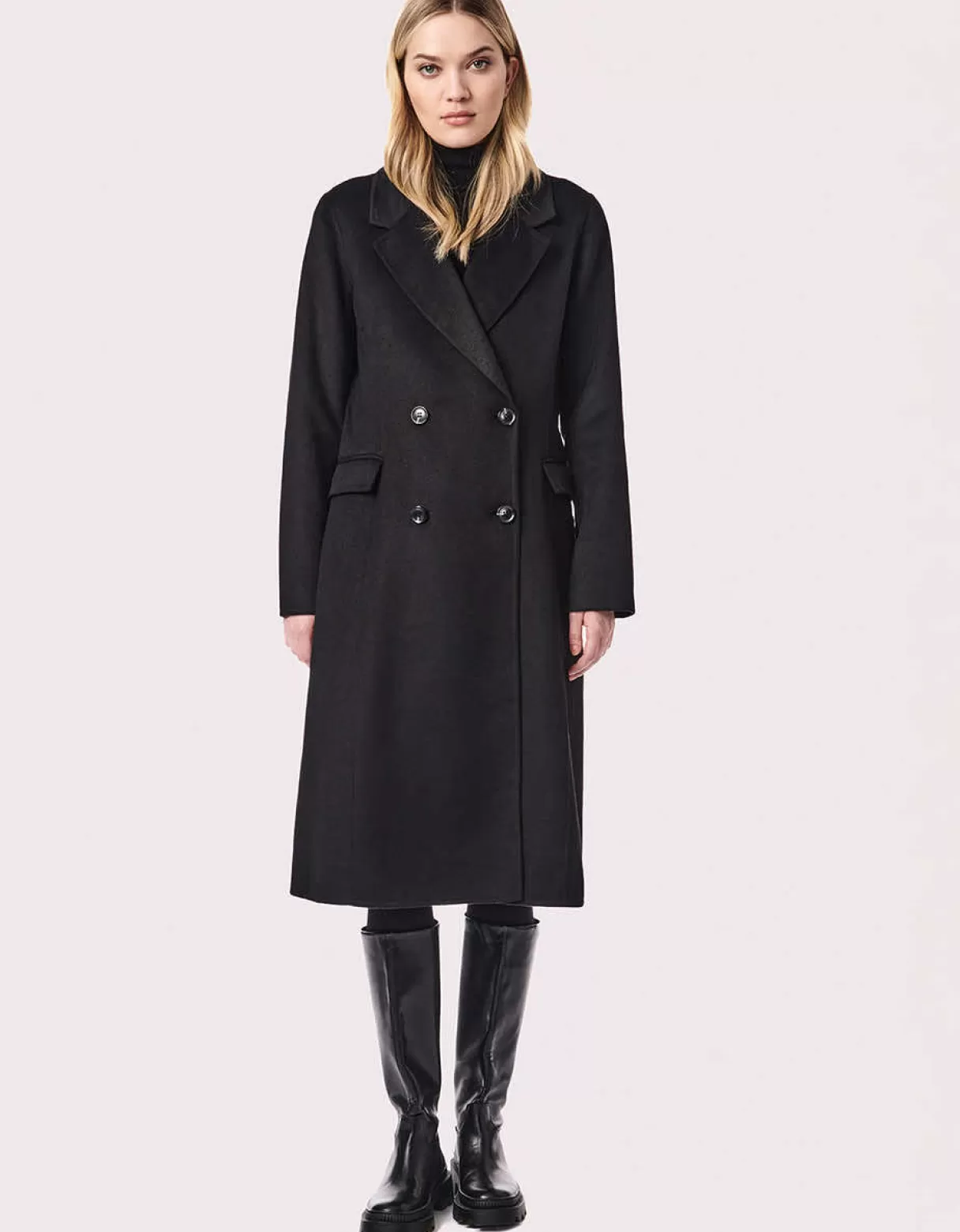 Women Bernardo Fashions Wool>Downtown Brickell Long Coat