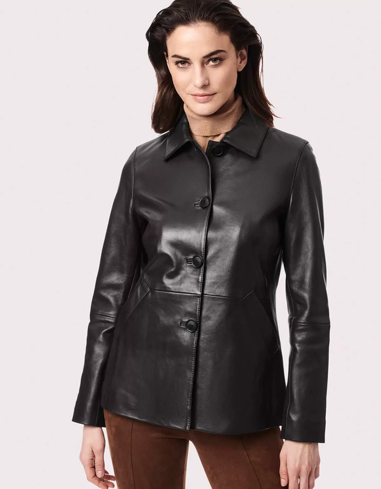 Women Bernardo Fashions Leather>Lincoln Road Leather Jacket