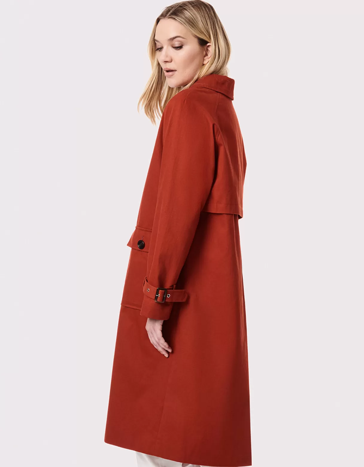 Women Bernardo Fashions Rain Or Shine>Mayfair Long Utility Coat