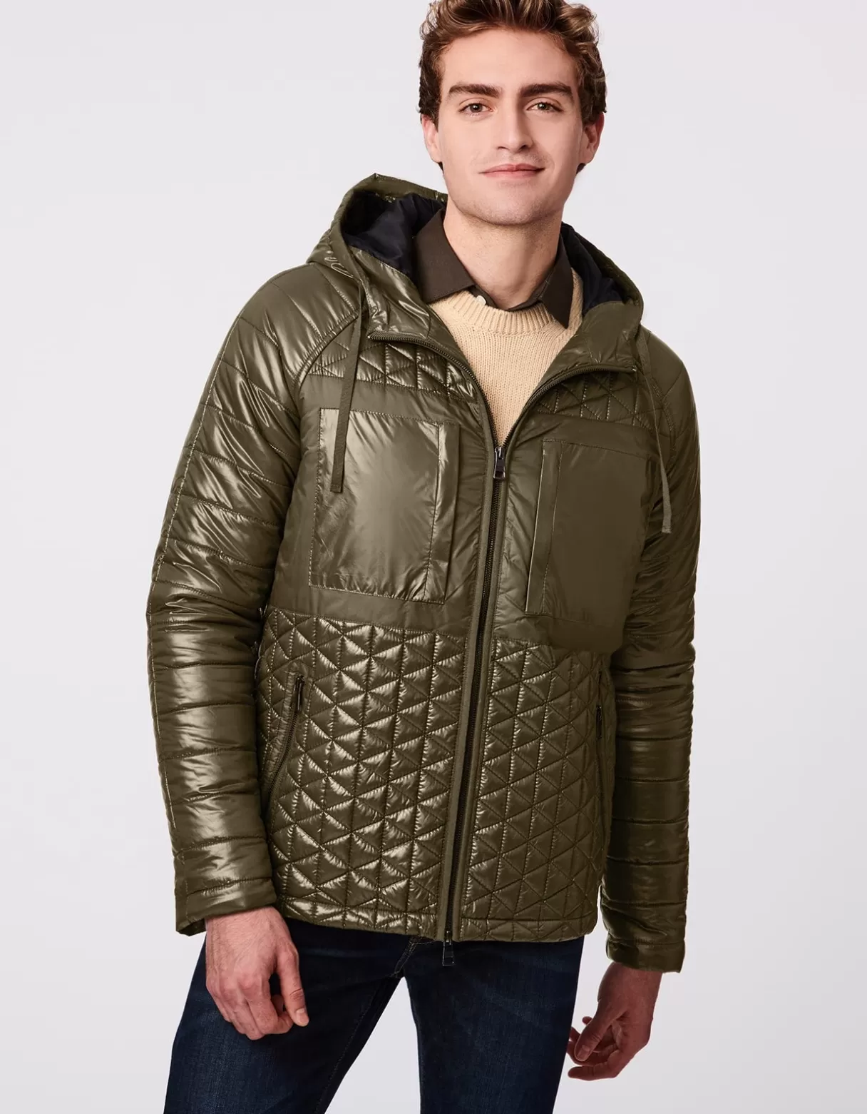 Men Bernardo Fashions Men>Men'S City Hooded Puffer Jacket