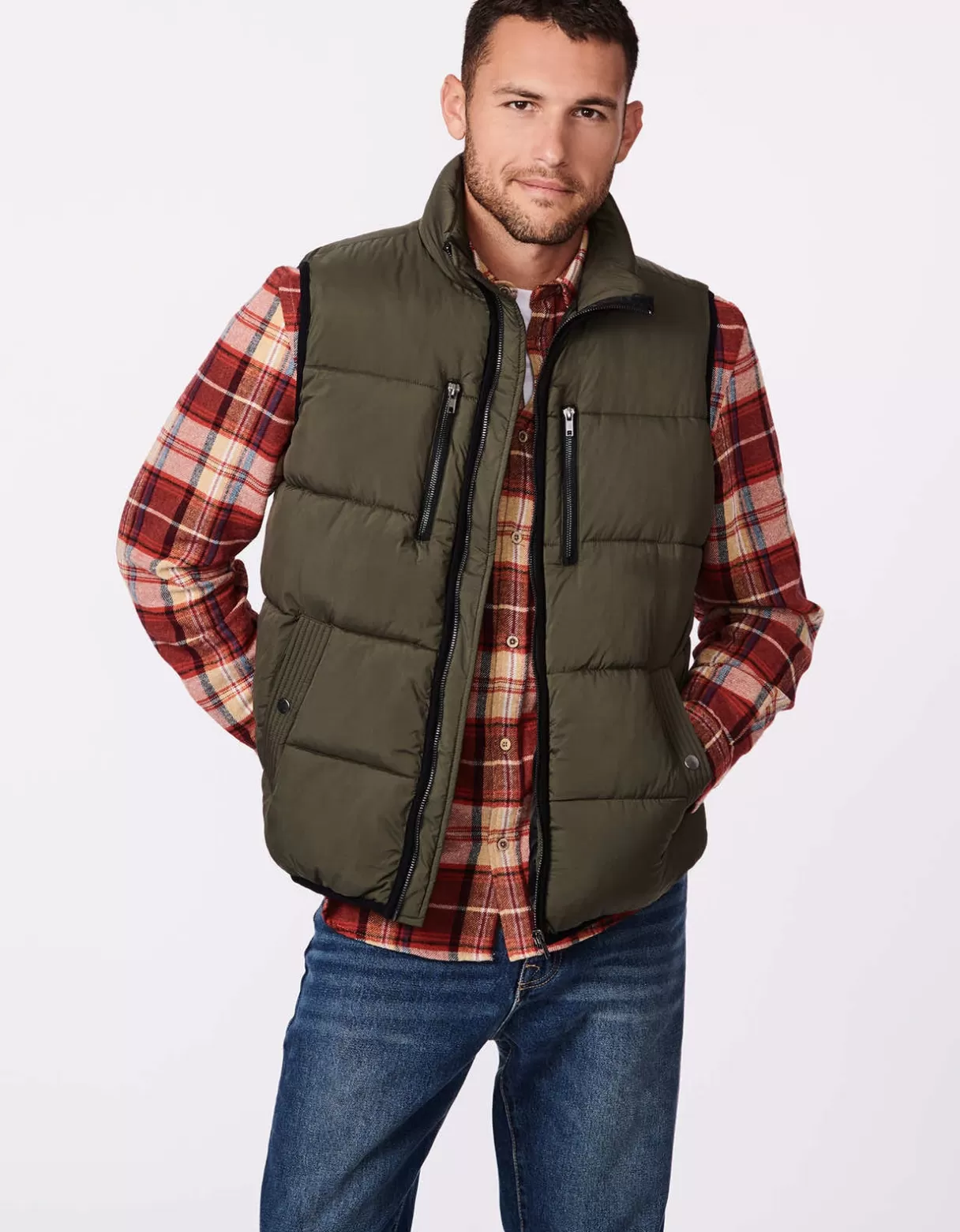 Men Bernardo Fashions Men>Men'S Cool Warm Puffer Vest