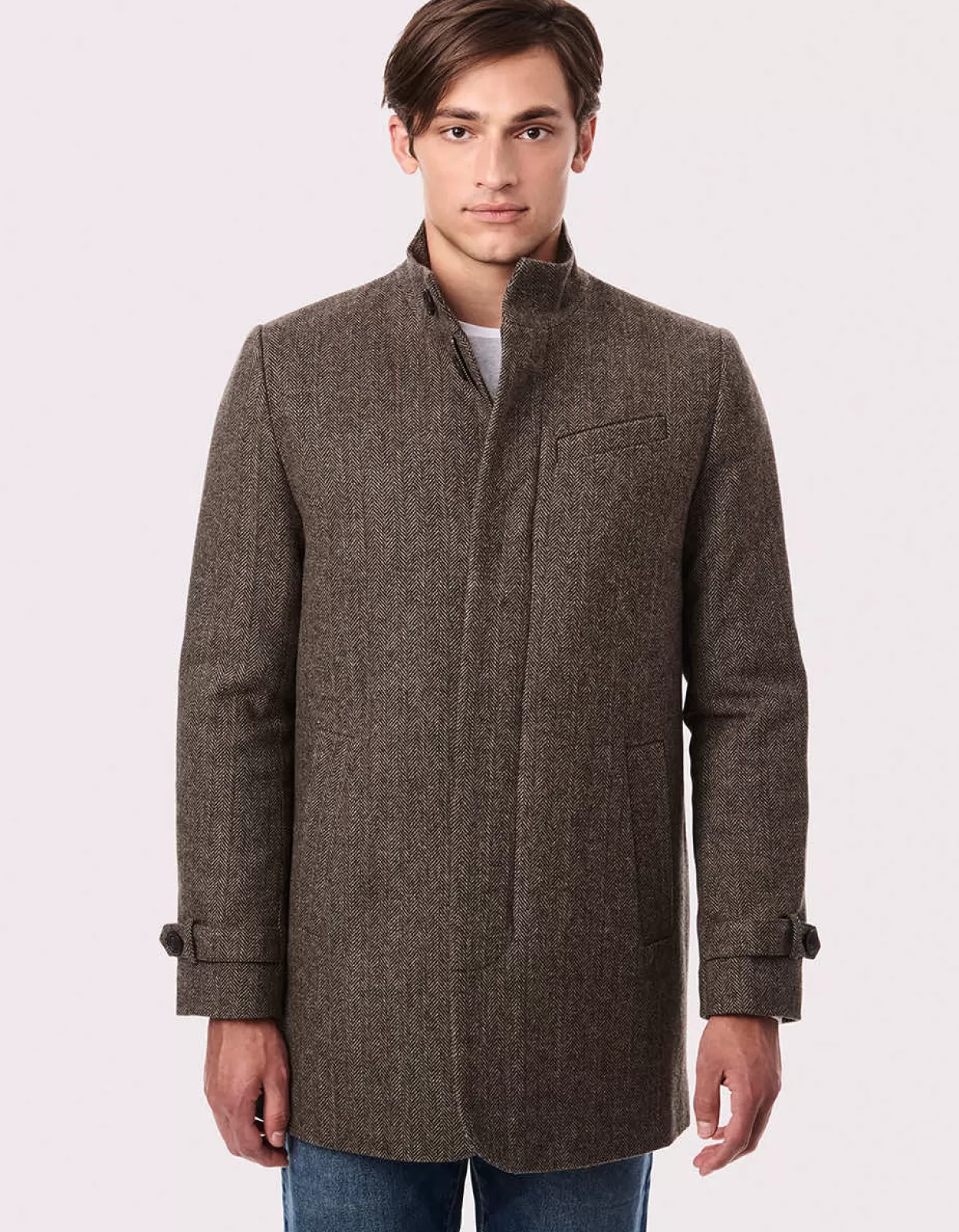 Men Bernardo Fashions Men>Men'S Country Club Wool Jacket