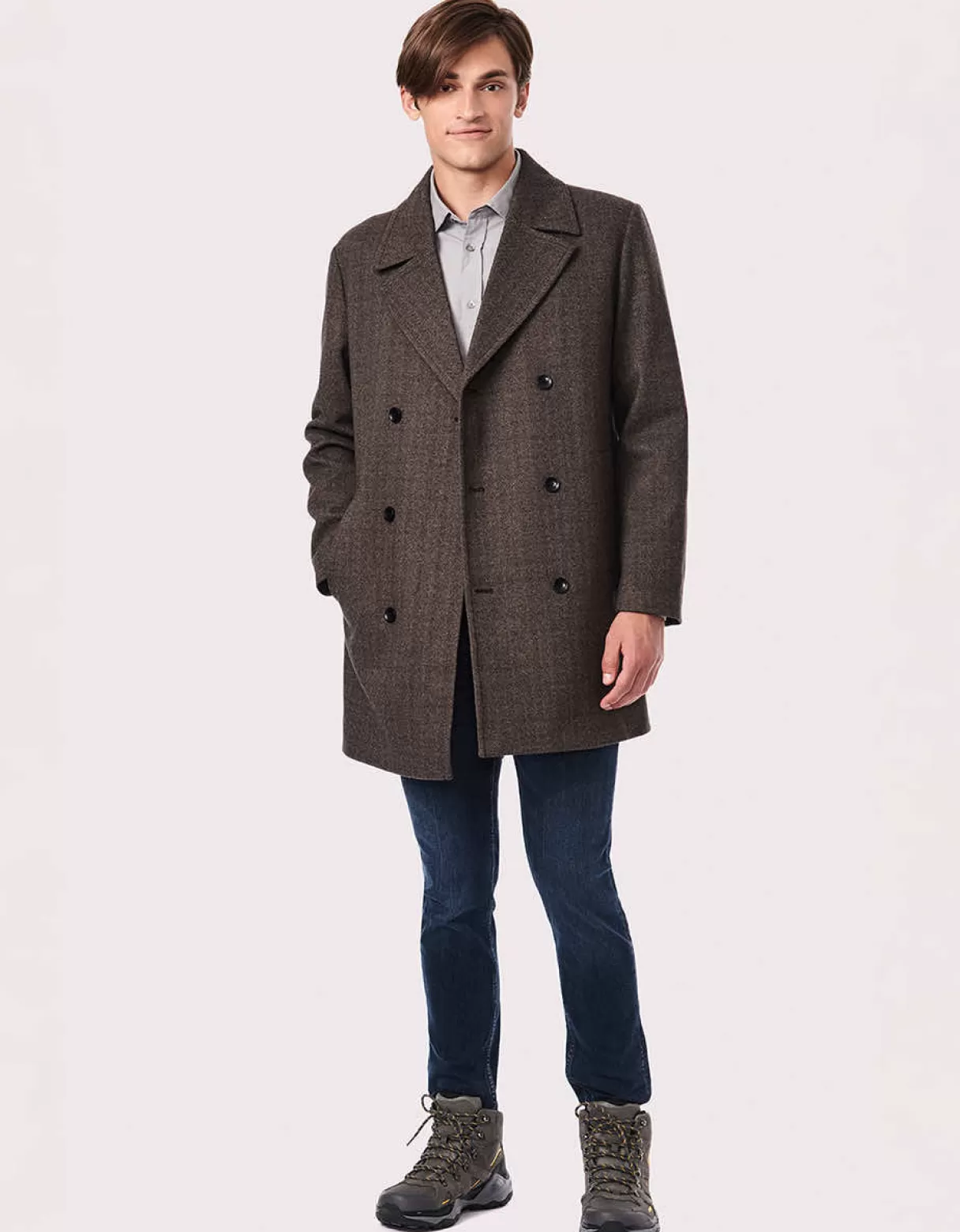 Men Bernardo Fashions Men>Men'S Oversized Wool Blazer