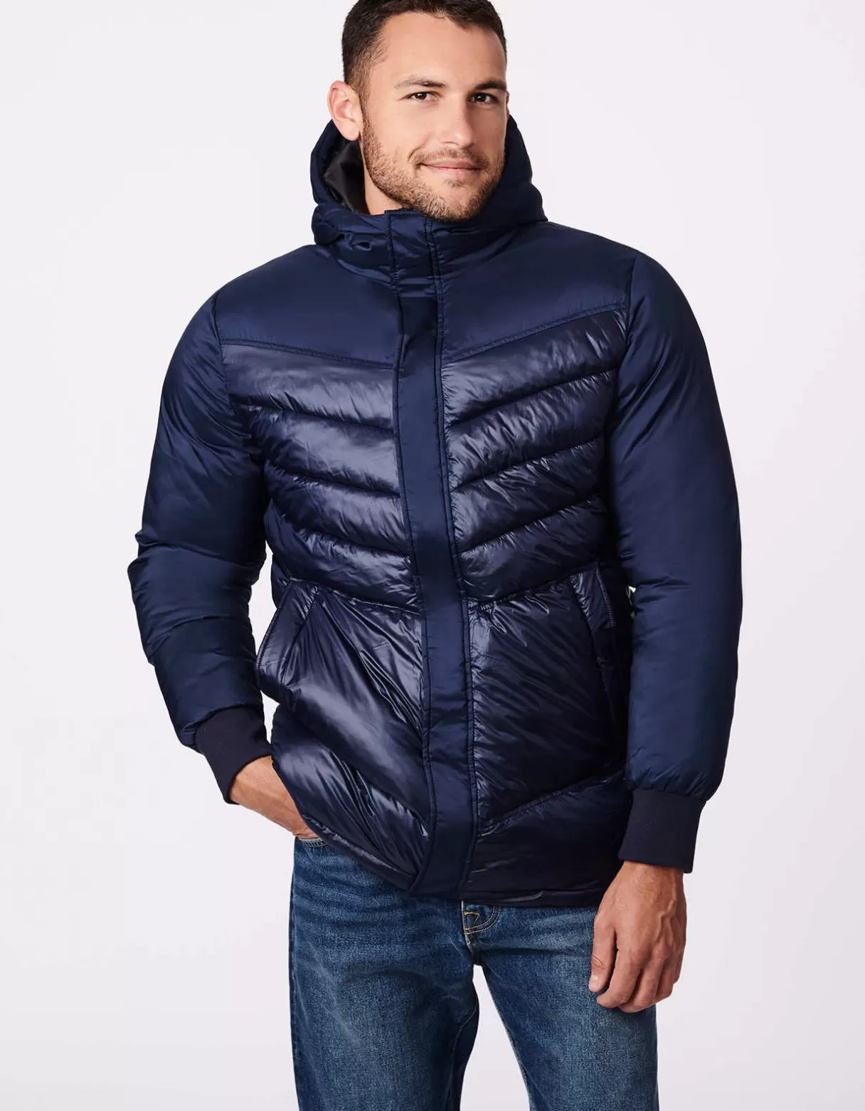 Men Bernardo Fashions Men>Men'S Ski Chalet Puffer Jacket