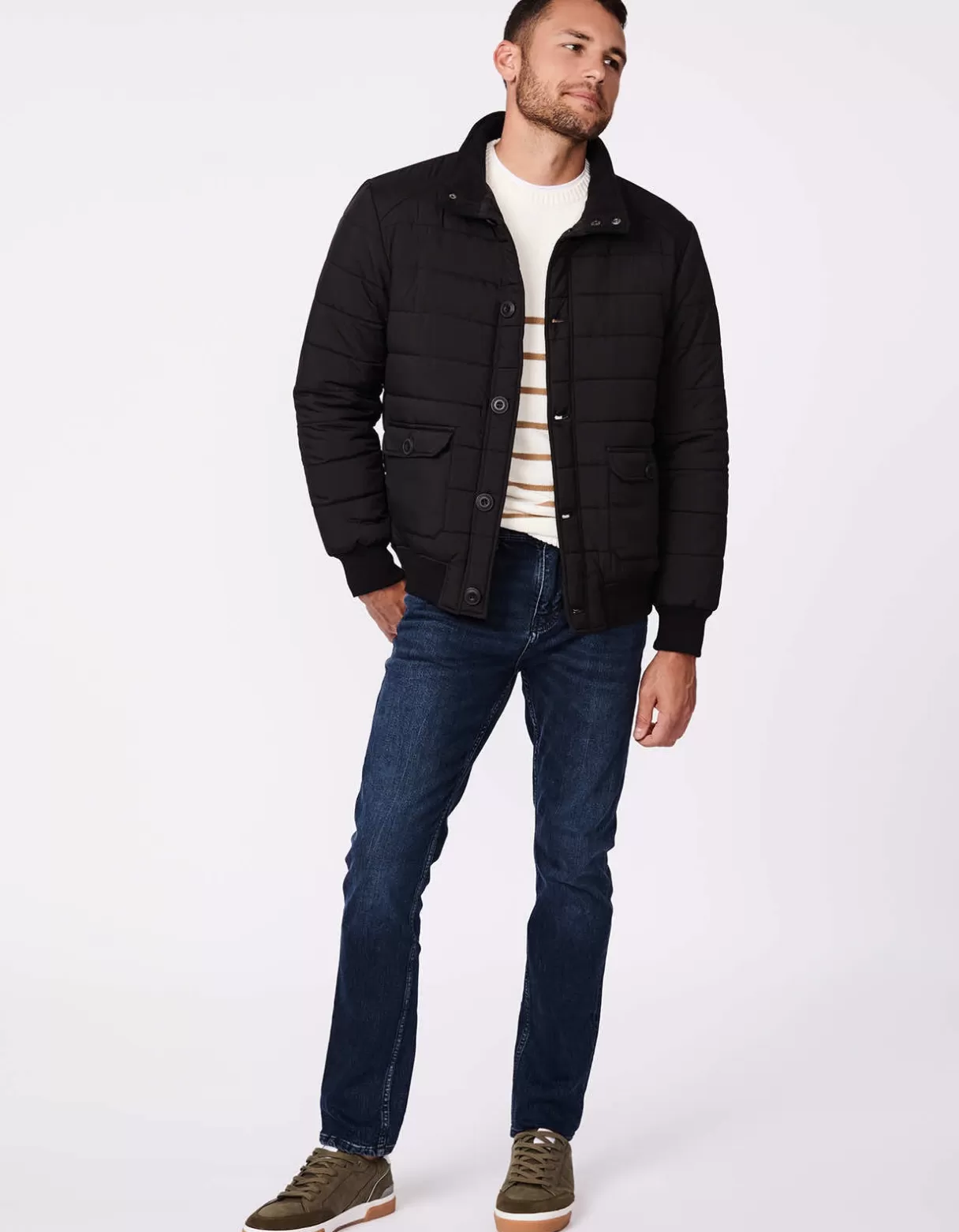 Men Bernardo Fashions Men>Men'S Tunnel Funnel Puffer Jacket