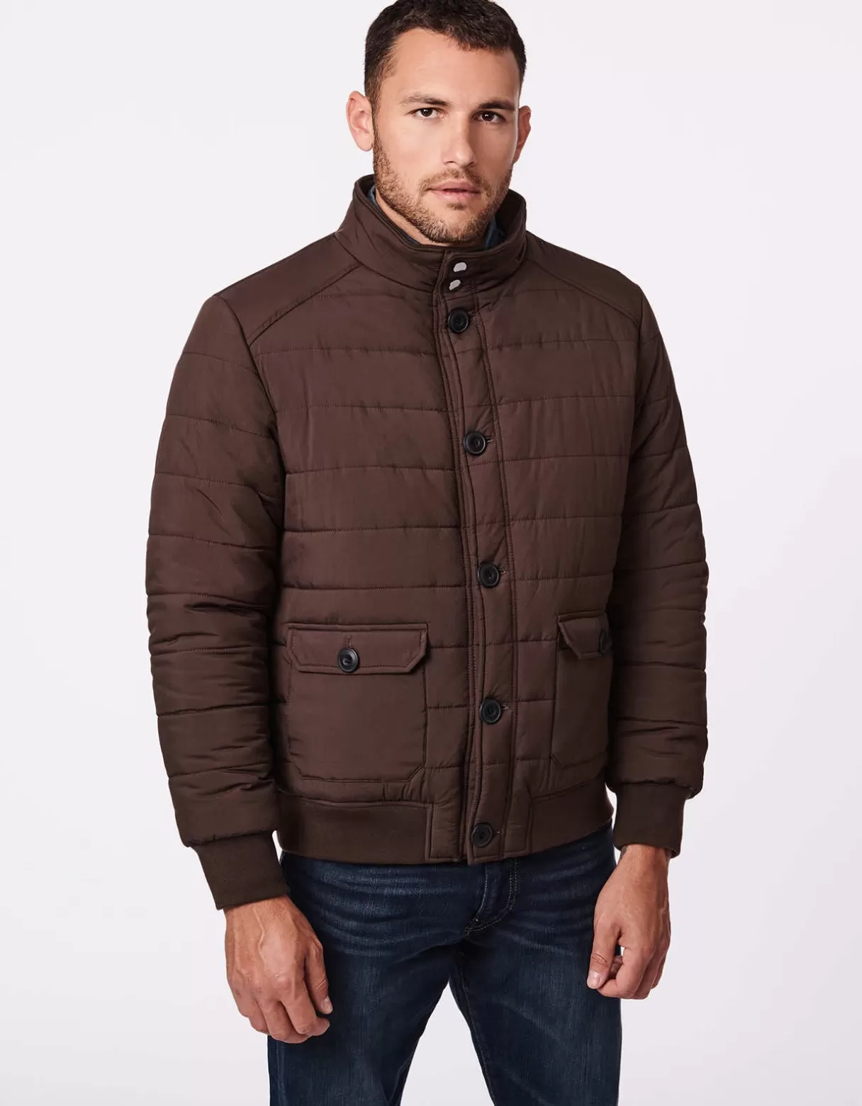 Men Bernardo Fashions Men>Men'S Tunnel Funnel Puffer Jacket