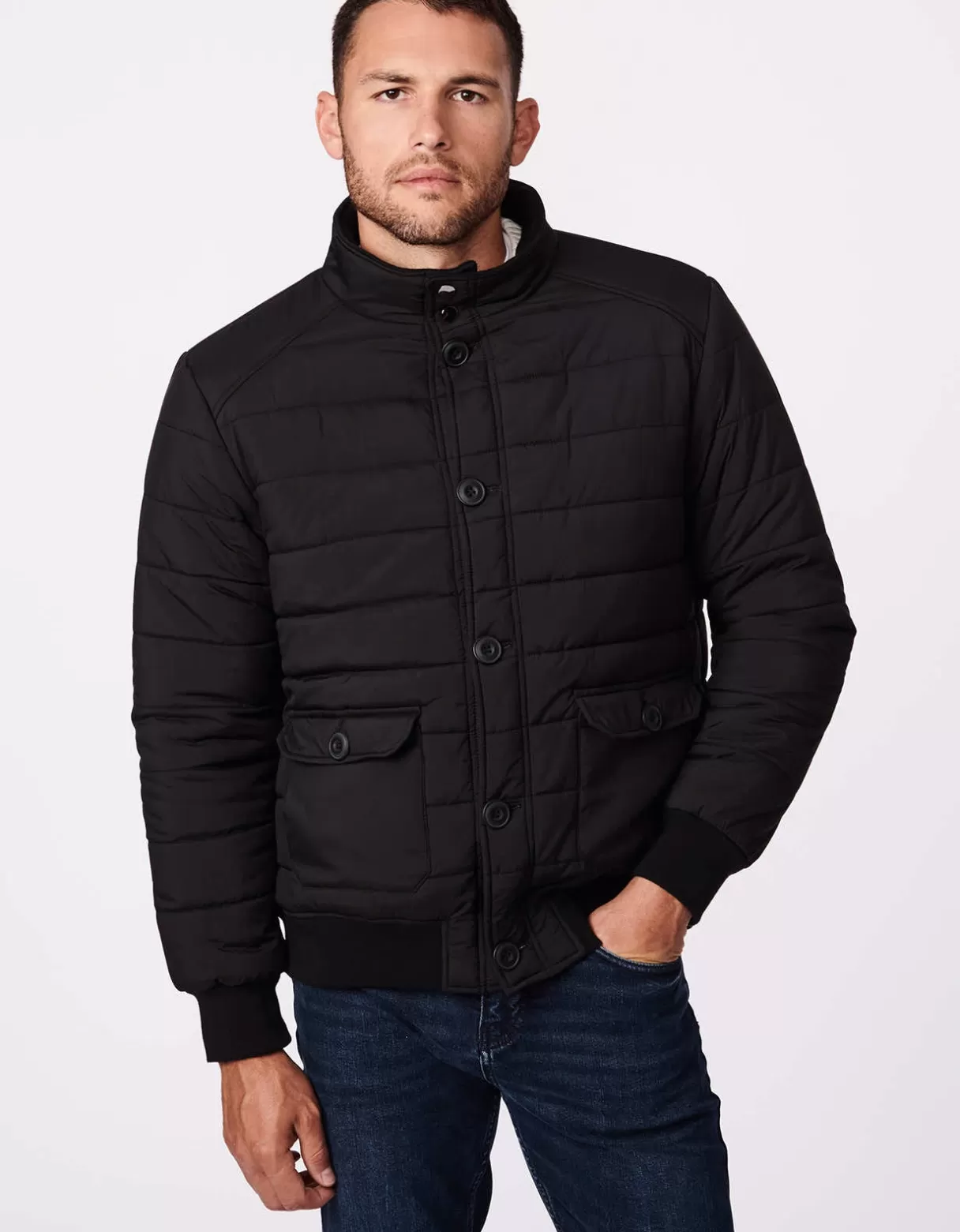 Men Bernardo Fashions Men>Men'S Tunnel Funnel Puffer Jacket