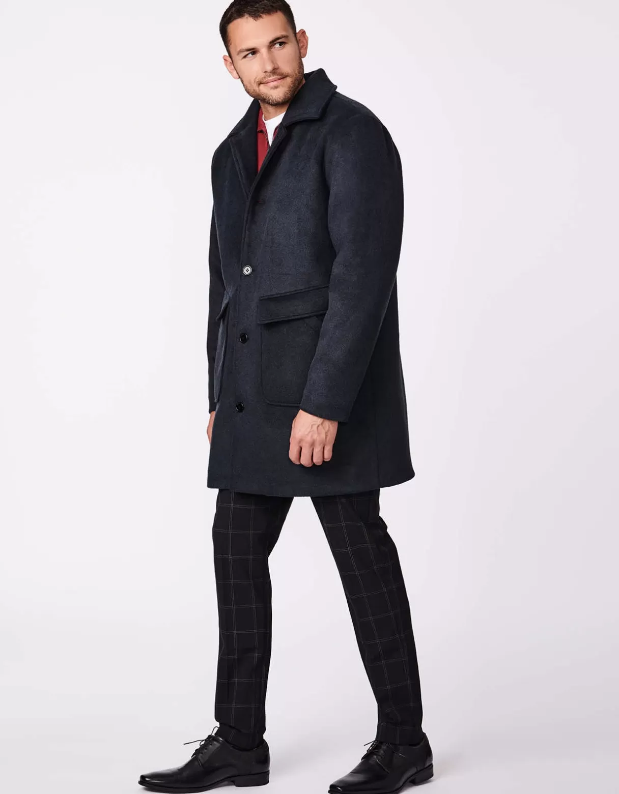 Men Bernardo Fashions Men>Men'S Work-To-Weekend Wool Coat