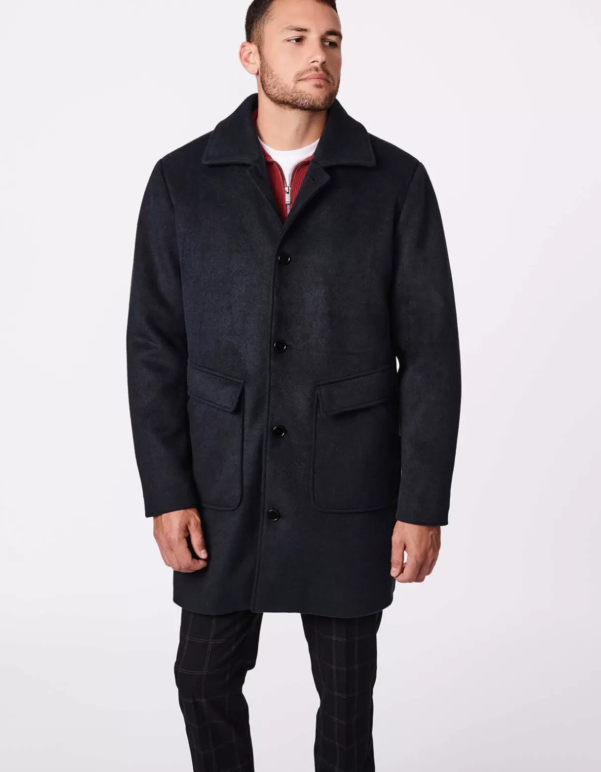 Men Bernardo Fashions Men>Men'S Work-To-Weekend Wool Coat