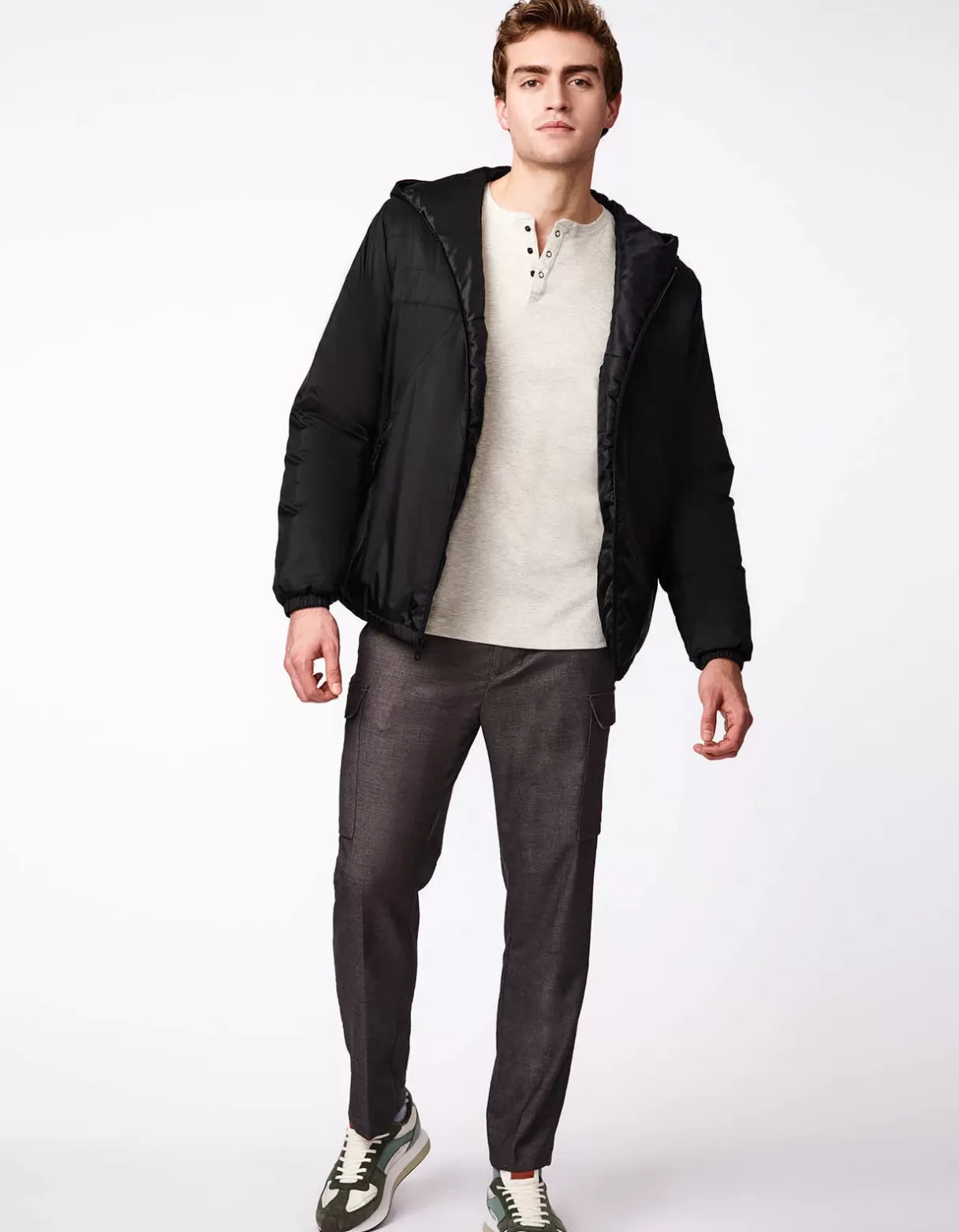 Men Bernardo Fashions Men>Men'S Zip Puffer Jacket