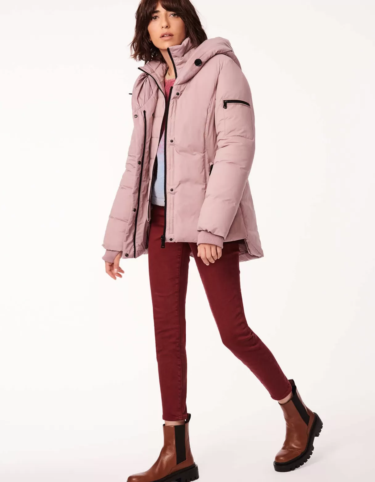 Women Bernardo Fashions Heavy Winter Coats>Midtown Winter Puffer Jacket