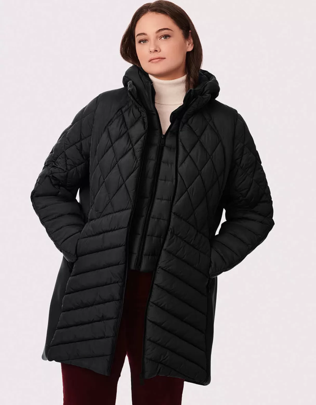 Women Bernardo Fashions Walkers>Neo Active Double Up Puffer - Curve