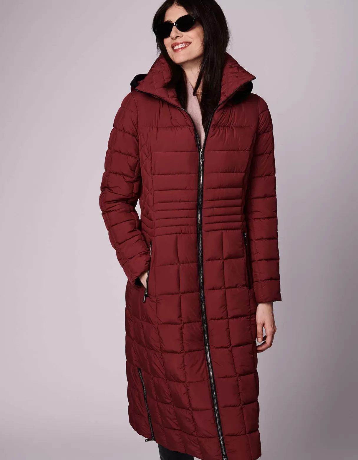 Women Bernardo Fashions Long Coats>St. Moritz Long Puffer Coat