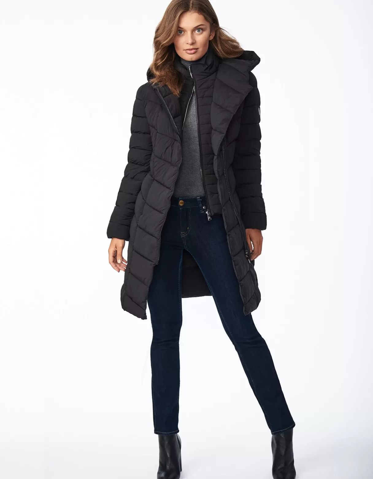 Women Bernardo Fashions Walkers>True North Double Up Puffer Coat Ii